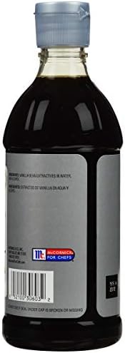 McCormick Culinary Pure Vanilla Extract, 16 fl oz - One 16 Fluid Ounce Vanilla Extract Flavor for Baking Cakes, Cookies, Custards, Icing, Drinks and More