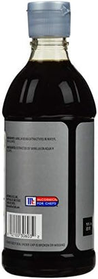McCormick Culinary Pure Vanilla Extract, 16 fl oz - One 16 Fluid Ounce Vanilla Extract Flavor for Baking Cakes, Cookies, Custards, Icing, Drinks and More