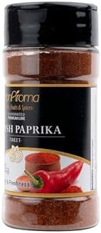 GranAroma Spanish Sweet Paprika, Bold Flavor & Vibrant Color, Perfect for Paella, Stews and BBQ (2 Ounce)
