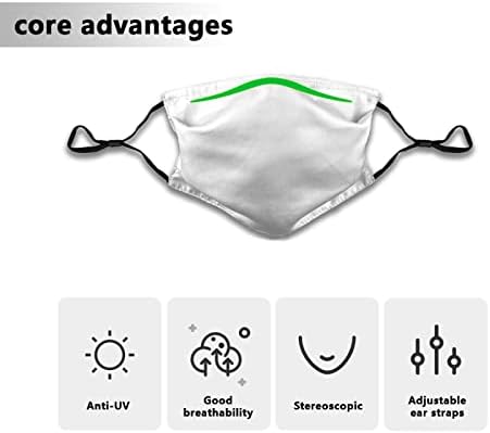 Reusable Adults Washable Face Mask Gifts,Black Adults Face Masks 3D Cover for Outdoor Sport