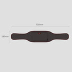 Far Infrared Fever Lumbar Brace, Electric Heating/Self-Heating Lower Back Support Belt for Men Women Pain Relief