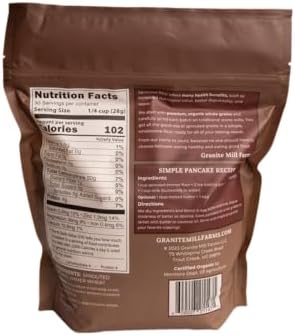 Sprouted Organic Ancient Grain Flour Collection by Granite Mill Farms, (Einkorn, Emmer, Spelt, & Kamut stone-milled flours), 30 oz. 4-pack