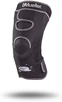 MUELLER Sports Medicine Hg80 Knee Brace, Knee Pain Relief Support for Men and Women, Ideal for Arthritis, Sprains, Black, Prevents Hyperextension, XX-Large