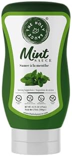 Fresh & Zesty Mint Sauce - Perfect for Lamb, Chicken, & Veggies! 275ml - Authentic Indian Flavor