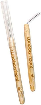 Woobamboo eco Friendly Bamboo Small interdental Brushes, 8 Pack