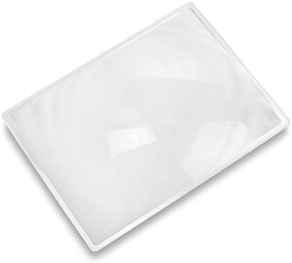Carson 2x Power Rigid Frame 8.5x11 Inch Page Magnifier for Reading Newspapers, Magazines, Books and More (DM-21)
