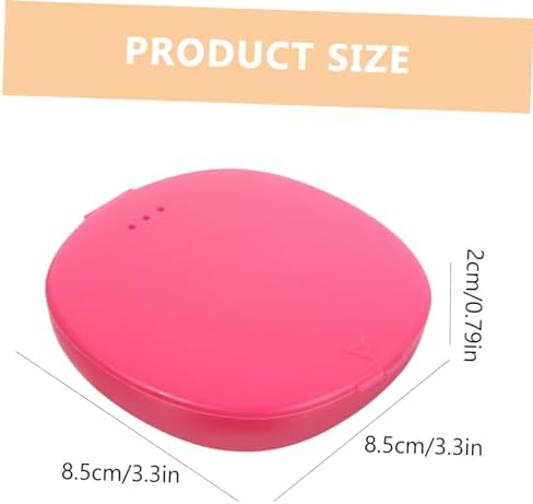 2pcs Silicone Storage Box for Moon Period Portable Carrying Case Holder