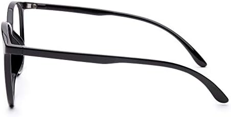 Jcerki Oversized Frame Transition Photochromic Gray Reading Glasses +0.50 Men Womens Lightweight Photochromic Readers Spectacles