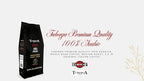 Tuberga Premium Quality 100% Arabica, Whole Bean Coffee, Medium Roast, 2.2 Ib Original Italian Coffee. (Pack of 1)