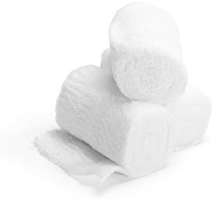MediChoice Gauze Roll Bandage, 6-Ply, Non-Sterile, Hypoallergenic, 4.5 Inch x 4.1 Yards, White, 1314GZBN4004 (Case of 48)
