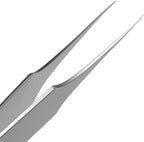 Ingrown Hair Tweezers | Pointed Tip | Precision Stainless Steel | Extra Sharp and Perfectly Aligned for Ingrown Hair Treatment & Splinter Removal For Men and Women | By Tweezees