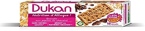 Dukan Diet Oat Bran Cookies, Chocolate Chip , 7.93 Ounce