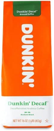 Dunkin' Donuts Dunkin Donuts Coffee Decaf 16 OZ Bag, Pack of 1