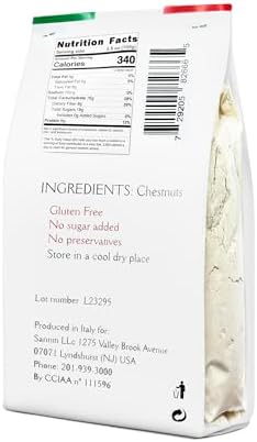 Sanniti Italian Gluten Free Chestnut Flour, 500 grams