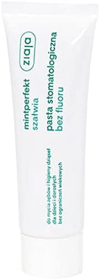 ZIAJA Mintperfect Sage Toothpaste Without Fluorine - Oral Care 75 ml