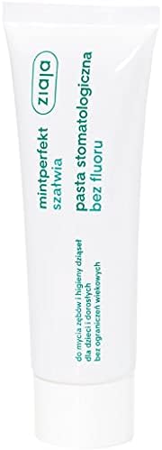 ZIAJA Mintperfect Sage Toothpaste Without Fluorine - Oral Care 75 ml