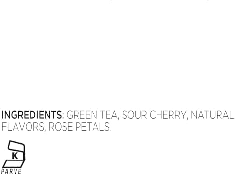 Tea Forte Cherry Blossom Premium Loose Leaf Caffeinated Green Tea Blend Canister, Makes 35-50 Cups