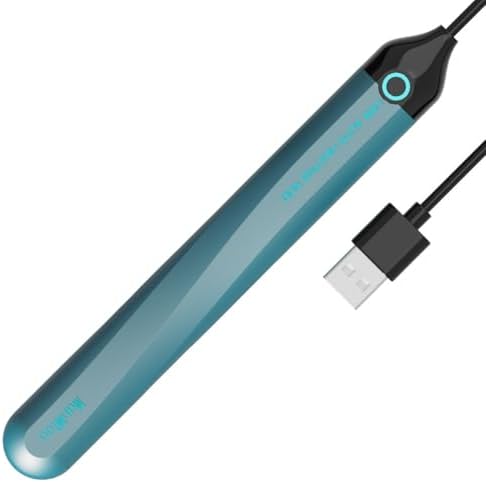 USB Space Heater Pad Stick Automatic Temperature Control 46℃ Heating Uniform TOS Warmer 2.3ft Cable Length(Blue)