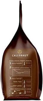 Callebaut Belgian Dark Couverture Chocolate Semisweet Callets, 54.5% - 5.5 Lbs