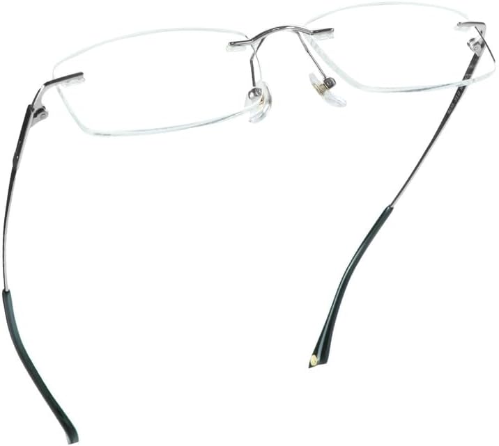 LifeArt Pure Titanium Frame Glasses/Blue Light Blocking Reading Glasses, Reduce Eyestrain, Stylish for Men and Women