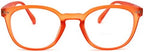 SA106 Unisex Round Keyhole Plastic Rim Bi-focal Reading Glasses