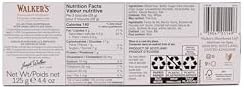 Walker's Shortbread Chocolate Chip Cookies, Pure Butter Shortbread Cookies, 4.4 Oz (Pack of 4)
