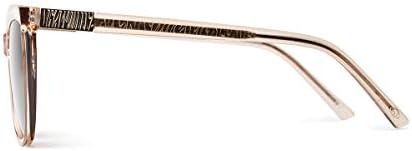 Sofia Vergara x Foster Grant Women's Sofia Full Lens SunReaders Cat-Eye Reading Glasses
