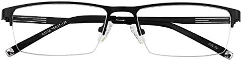 Half Rim Reading Glasses Mens Womens Readers in 4 Colours