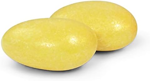 Gold Jordan Almonds by Its Delish, 1 lb (16 Oz Bag) | Candied Almond Nut with Sweet Hard Candy Coating - Bulk Wedding Favors and Party Buffets, Gold Theme Parties - Vegan & Kosher