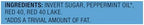 Brach's Bobs Sweet Stripes Soft Peppermint Candy, Individually Wrapped Pieces, 3.9 lb Tub (350 Count)