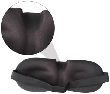 Beaupretty 4d Contour Eye Cover 4pcs Set Soft Breathable Light Blocking Sleeping Mask for Travel and Night Use