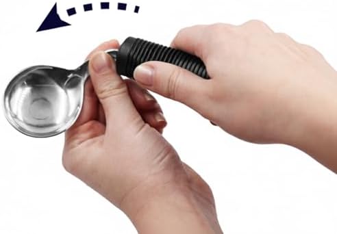 KMINA Bilateral Adaptive Spoons for Disabled Adults (Adjustable Angle), Swivel, Bendable, Medical, Curved for Arthritic Hands and Parkinsons