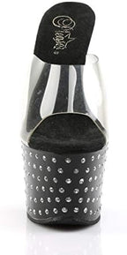 Pleaser Women's Stardust-701 Sandal