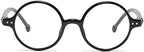 JOVAKIT Retro Round Blue Light Blocking Glasses for Women Men, Literary Vintage Style Non-prescription Computer Eyeglasses