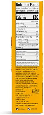 365 by Whole Foods Market Vanilla Sandwich Cremes, 8 OZ (Pack of 2)