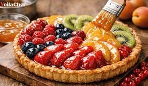 Pastry & Fruit Glaze - Neutral Mirror Glaze - Pack of 2 - Ready to Use Topping - 2 LB Bags