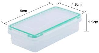 Zerone Battery Case 2 Pack, Clear Plastic Storage Holder for Rechargeable Batteries, Durable Organizer for Travel Camping Home Use