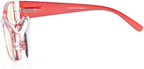 Computer Glasses for Women with Yellow Blue Light Filter Lens Reading Eyeglasses