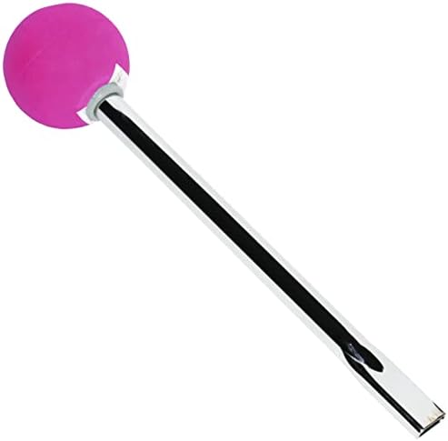 Rehabilitation Advantage Wheelchair Ball Grip Brake Handle Extensions, Pair - Pink, 10 Inch (Pack of 2)