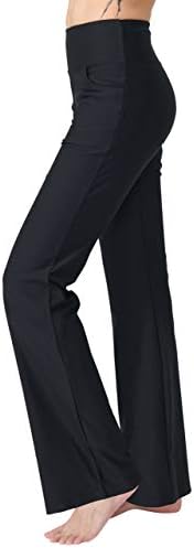 Women's Bootcut Yoga Pants with Pockets High Waist Bootleg Yoga Workout Pants for Women