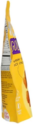 Sun Tropics Mochi Snack Bites, Golden Curry Flavor- 3.5 oz (6 Pack) | Crispy Crunchy Mochi Bites, Rice Nuggets | Mochi Puff Rice Crackers- Gluten Free & Dairy Free- No MSG Added | Asian Rice Snacks