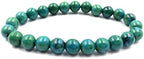 AAA Natural “CHRYSOCOLLA C " Gemstone 8mm Round Beaded Stretchable Bracelet,Gift for Men & Women,Designer Bracelet,Couple Bracelet, Bye Bye Anxiety Bracelet, Unisex Bracelet