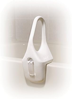 Drive Medical Plastic Tub Rail, White, 12"