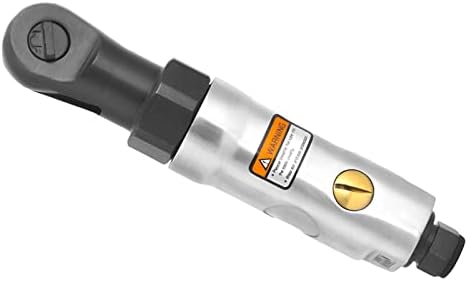 Honio Air Impact Wrench, 250rpm Air Ratchet Wrench 1/4 Inch Professional Mini for Maintenance for Repair(1/4" square head)