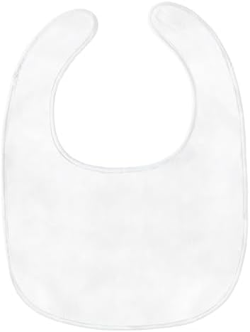 Littleforbig Cotton Waterproof Babydoll Printed Adult Bib with Adjustable Hook-and-Loop Fastener Closure - Baby Gamer Adult Bib