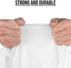 Ultrasac 13 Gallon 0.69 MIL Clear Drawstring Trash Bags - 24" x 27" - Pack of 60 - For Home, Kitchen, Bathroom, & Office