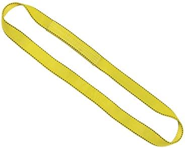 LIFTEX® - Trusted Since 1955 | Polyester Lifting Sling | 1" x 10', 1-Ply Endless (3200lbs Vertical, 2500lbs Choker, 6400lbs Basket) | Made in USA | Lifting Rigging Moving Towing Hoisting