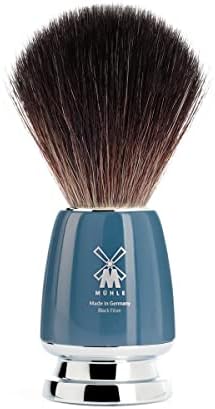 MÜHLE RYTMO 3-Piece Black Fiber 5-Blade Razor Modern Luxury Wet Shaving Set - Perfect for Every Day Use, Barbershop Quality Close Smooth Shave