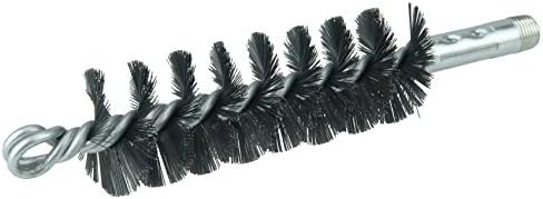 Weiler 44128 1-1/2" Single Spiral Flue Brush, .012 Steel Fill, Made in The USA