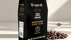 Tuberga Premium Quality 100% Arabica, Whole Bean Coffee, Medium Roast, 2.2 Ib Original Italian Coffee. (Pack of 1)